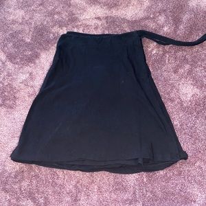 Brandy Melville black wrap skirt